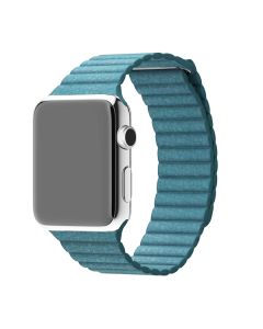 Ремінець для Apple Watch 42mm/44mm Magnetic Leather Loop Lake Blue