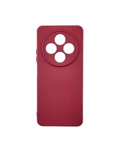 Чехол Original Soft Touch Case for Xiaomi Redmi 14C/Poco C75 Marsala with Camera Lens