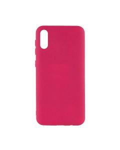 Чехол Original Soft Touch Case for Samsung A02-2021/A022 Marsala