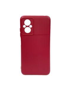 Чехол Original Soft Touch Case for Xiaomi Poco M5/Redmi Note 11R Marsala with Camera Lens