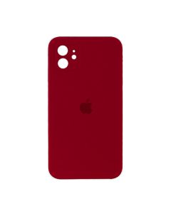 Чехол Original Soft Touch Case for iPhone 11 Marsala with Camera Lens