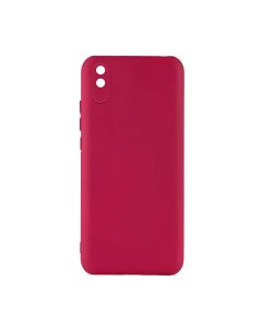 Чехол Original Soft Touch Case for Xiaomi Redmi 9a Marsala with Camera Lens
