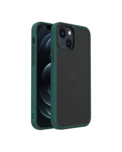 Чохол накладка Mate Plus Metal Buttons Case для iPhone 13/14 Green