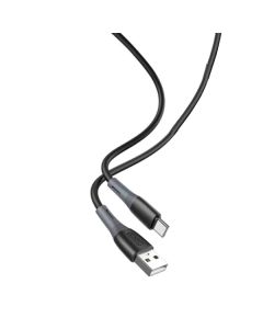 Кабель XO NB225 Micro USB 1m 2.4A Silicone Black