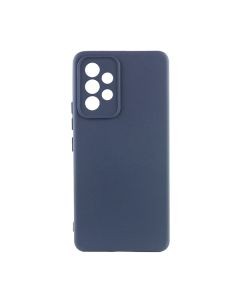Чехол Original Soft Touch Case for Samsung A52/A525/A52S 5G/A528B Midnight Blue with Camera Lens