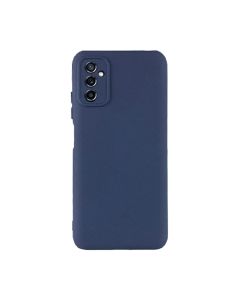 Чехол Original Soft Touch Case for Samsung M52-2021/M525 Midnight Blue with Camera Lens