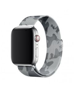 Ремешок для Apple Watch 42mm/44mm Milanese Loop Watch Band Comouflage White