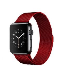 Ремешок для Apple Watch 42mm/44mm Milanese Loop Watch Band Rose Red