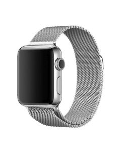 Ремінець для Apple Watch 38mm/40mm Milanese Loop Watch Band Silver