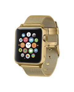 Ремешок для Apple Watch 38mm/40mm Milanese Loop Watch Band with buckle Gold