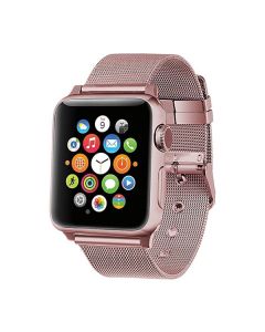 Ремешок для Apple Watch 38mm/40mm Milanese Loop Watch Band with buckle Rose Gold