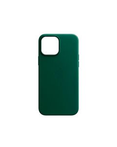 Чехол Leather Case для iPhone 12 Pro Max with MagSafe Military Green