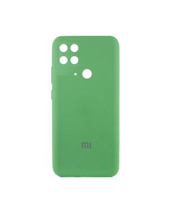 Чехол Original Soft Touch Case for Xiaomi Redmi 10с/Poco C40 Mint with Camera Lens