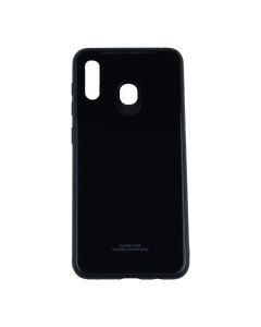 Чохол Silicon Mirror Case для Samsung A20-2019/A205/A30-2019/A305 Black