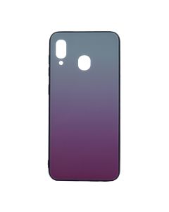 Чохол Silicon Mirror Glass Gradient Case для Samsung A20-2019/A205 Light Pink