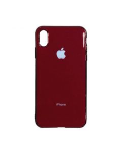 Чехол накладка Molan Soft Glass для iPhone X/XS Red