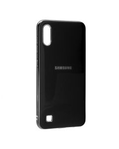 Чехол накладка Molan Soft Glass для Samsung A10-2019/A105 Black