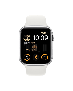 Смарт-годинник Apple Watch Series SE 2 44mm Silver/White (MNK23) українська версія