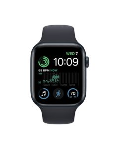 Смарт-годинник Apple Watch Series SE 2 44mm Midnight Al Case with Midnight (MNTF3) S/M