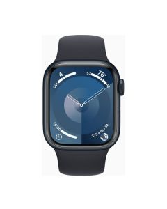 Смарт-годинник Apple Watch Series 9 45mm Midnight with Midnight Case (MR993) S/M українська версія