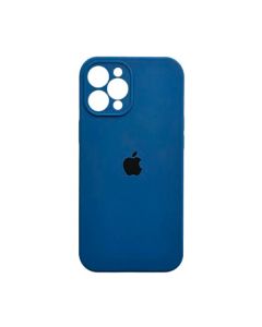 Чохол Soft Touch для Apple iPhone 11 Pro Max Navy Blue with Camera Lens Protection Square