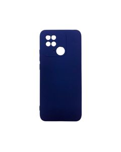 Чехол Original Soft Touch Case for Xiaomi Redmi 10с/Poco C40 Navy Blue with Camera Lens