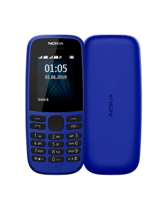 Nokia 105 Single Sim 2019 Blue (16KIGL01A13)