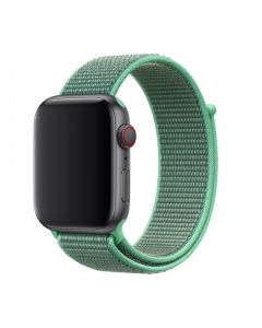 Ремінець для Apple Watch 42mm/44mm Nylon Sport Loop Marine Green