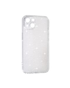 Чохол Silicon Shiny Case iPhone 15 Glitter Clear