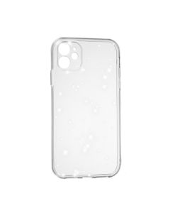 Чохол Silicon Shiny Case iPhone 12 Glitter Clear