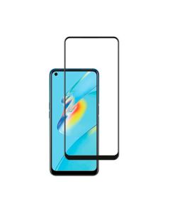 Захисне скло для Oppo A53/A54/A55/Realme 8i 5D Black (тех.пак)