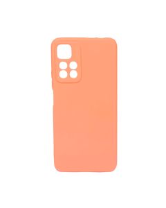 Чехол Original Soft Touch Case for Xiaomi Redmi 10/Note 11 4G Orange with Camera Lens