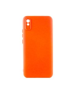 Чохол Original Soft Touch Case for Xiaomi Redmi 9a Orange with Camera Lens