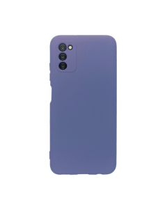 Чохол Original Soft Touch Case for Samsung A03s-2021/A037 Violet with Camera Lens