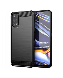 Original Silicon Case Realme 7 Pro Black iPaky