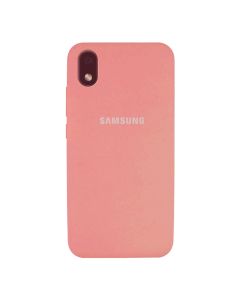 Original Silicon Case Samsung A01-2020/A015 Pink