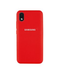 Чохол Original Silicon Case Samsung A01-2020/A015 Red