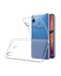 Чохол Original Silicon Case Samsung A20-2019/A205 Clear