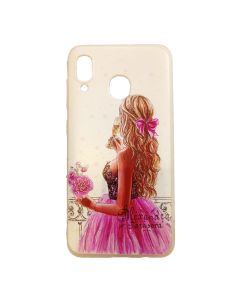 Original Silicon Case Samsung A20-2019/A205/A30-2019/A305 Girl