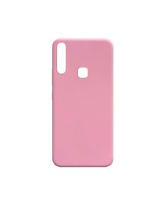 Original Silicon Case Vivo Y15/Y17 Pink