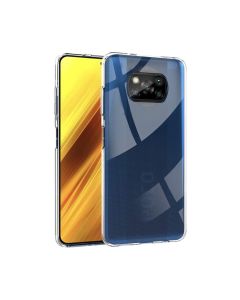 Original Silicon Case Xiaomi Poco X3 Clear