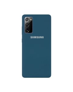 Чехол Original Soft Touch Case for Samsung S20 FE/G780 Cosmos Blue
