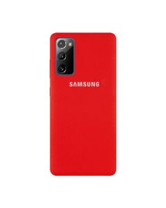 Чехол Original Soft Touch Case for Samsung S20 FE/G780 Red