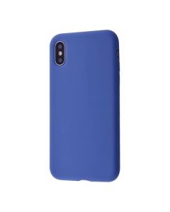 Original Silicon Case iPhone X/XS Dark Blue