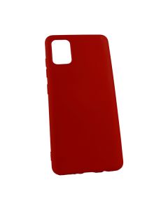 Чехол Original Soft Touch Case for Samsung A51-2020/A515 Red