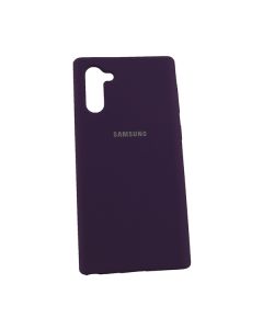 Чехол Original Soft Touch Case for Samsung Note 10/N970 Purple