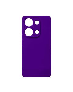 Чехол Original Soft Touch Case for Xiaomi Redmi Note13 Pro 4G/Poco M6 Pro 4G Purple with Camera Lens