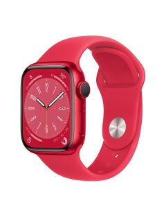 Смарт-годинник Apple Watch Series 8 45mm Red Al Case with Red (MNUR3)