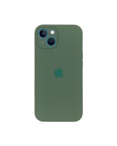 Чехол Soft Touch для Apple iPhone 13/14 Pine Green with Camera Lens Protection