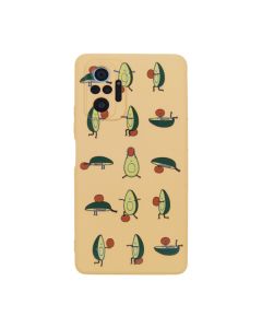 Чехол Original Soft Touch Case for Xiaomi Redmi Note10 Pink Sand Avocado with Camera Lens